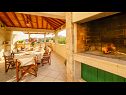Holiday home Srdjan - with pool: H(10) Sumartin - Island Brac  - Croatia - fireplace