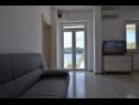 Apartments Mari - 30 m from sea : A1(6) Sumartin - Island Brac  - Apartment - A1(6): living room