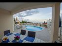 Holiday home Jure - with pool: H(8+4) Sumartin - Island Brac  - Croatia - terrace