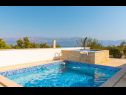 Holiday home Kristiana - open swimming pool: H(7) Supetar - Island Brac  - Croatia - swimming pool