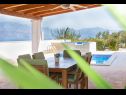 Holiday home Kristiana - open swimming pool: H(7) Supetar - Island Brac  - Croatia - terrace