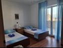 Apartments Anec - 150m from the sea: A1(4) Supetar - Island Brac  - Apartment - A1(4): bedroom