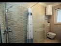 Apartments Ali - modern apartments: A1(4+1), A2(4+1) Supetar - Island Brac  - Apartment - A1(4+1): bathroom with toilet