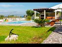Holiday home Ivan - open pool: H(6+4) Supetar - Island Brac  - Croatia - garden