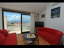 Apartments Aldica - 300 m from sea: A1(6) Supetar - Island Brac  - Apartment - A1(6): living room