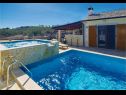 Holiday home Anabella - open swimming pool: H(7) Supetar - Island Brac  - Croatia - swimming pool