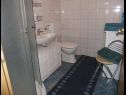 Apartments Marina - 50m from the beach: A1(4), A2(2) Supetar - Island Brac  - Apartment - A2(2): bathroom with toilet