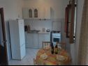 Apartments Silvana - economy apartments : A1(4), A3(2+1), A2(2) Supetar - Island Brac  - Apartment - A1(4): kitchen and dining room
