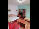 Apartments Marino - near family friendly beach: A1(2+3), A2(2+2) Supetar - Island Brac  - Apartment - A1(2+3): living room