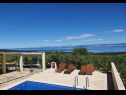 Holiday home Mario - with pool: H(4+2) Supetar - Island Brac  - Croatia - opened pool (house and surroundings)