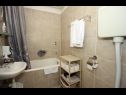 Apartments Keko - near the beach A1(4) Supetar - Island Brac  - Apartment - A1(4): bathroom with toilet