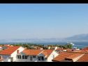 Apartments Lucia - terrace with sea view : A1(4+1), A2(4+1) Supetar - Island Brac  - Apartment - A2(4+1): terrace view