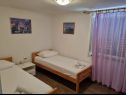 Apartments Smilja - great location: A1(6+1) Gornji-Pašike, A2(4+1) Donji-Pašike Supetar - Island Brac  - Apartment - A2(4+1) Donji-Pašike: bedroom