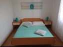 Apartments Šimi - free parking: A1(4) Supetar - Island Brac  - Apartment - A1(4): bedroom