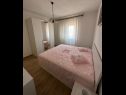Apartments Senija - 150 m from beach: A1(4) Supetar - Island Brac  - Apartment - A1(4): bedroom