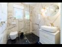 Holiday home Maria - private pool & parking: H(4+1) Supetar - Island Brac  - Croatia - H(4+1): bathroom with toilet