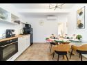 Holiday home Maria - private pool & parking: H(4+1) Supetar - Island Brac  - Croatia - H(4+1): kitchen and dining room