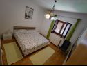 Apartments Dragi - 250 m from the beach: A1(6) Supetar - Island Brac  - Apartment - A1(6): bedroom