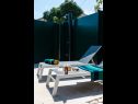 Apartments L&R - with pool: A1(4) Supetar - Island Brac  - detail