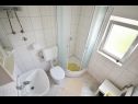 Apartments Andja - 5 m from the beach : A1(5+1) Arbanija - Island Ciovo  - Apartment - A1(5+1): bathroom with toilet
