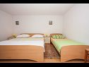 Apartments Žana - close to beach: A1(5+1) Veliki, A2(3) Mali Arbanija - Island Ciovo  - Apartment - A2(3) Mali: bedroom