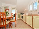 Apartments Aurelija - 20 m from beach: A1(4+2), A2(4), A3(2+2) Arbanija - Island Ciovo  - Apartment - A3(2+2): kitchen and dining room