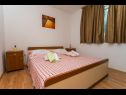 Apartments Marija - 60 m from beach: A2(4) Mastrinka - Island Ciovo  - Apartment - A2(4): bedroom