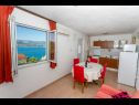 Apartments Marija - 60 m from beach: A2(4) Mastrinka - Island Ciovo  - Apartment - A2(4): window view