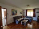 Apartments Joško - 70 m from beach: SA1(3), A2(6) Mastrinka - Island Ciovo  - Apartment - A2(6): living room
