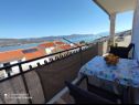 Apartments Joško - 70 m from beach: SA1(3), A2(6) Mastrinka - Island Ciovo  - Apartment - A2(6): terrace view