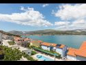 Apartments Ani - beautiful sea view: A1 Plavi(2+2), A2 Žuti(2+2) Mastrinka - Island Ciovo  - Apartment - A1 Plavi(2+2): sea view
