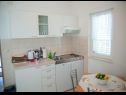 Apartments Boze - 100 m from sea : A1(2+2), A2(2+2), SAB1(2+1), SAB2(2+1) Mastrinka - Island Ciovo  - Studio apartment - SAB1(2+1): kitchen