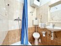 Apartments Vini - by the sea: A1(2+2), A2(2), A3(4), A4(4), A5(2+2), A6(2+2) Mastrinka - Island Ciovo  - Apartment - A1(2+2): bathroom with toilet