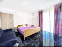 Apartments Vini - by the sea: A1(2+2), A2(2), A3(4), A4(4), A5(2+2), A6(2+2) Mastrinka - Island Ciovo  - Apartment - A1(2+2): living room