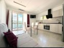 Apartments Vini - by the sea: A1(2+2), A2(2), A3(4), A4(4), A5(2+2), A6(2+2) Mastrinka - Island Ciovo  - Apartment - A4(4): living room