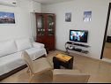 Apartments Marija - next to sea: A1 donji(3+2) Okrug Donji - Island Ciovo  - Apartment - A1 donji(3+2): living room