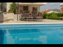 Holiday home Dupla - with pool H(8+4) Okrug Donji - Island Ciovo  - Croatia - swimming pool