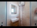 Apartments Sandra - quiet & close to the beach: SA1(2), SA2(2+1), A3(2+1), A4(2+1), A5(2+2), A6(4+1) Okrug Donji - Island Ciovo  - Studio apartment - SA1(2): bathroom with toilet