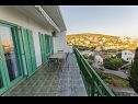 Apartments Vinko - 80 m from beach: A1(4+2), A2(4+2) Okrug Gornji - Island Ciovo  - Apartment - A2(4+2): terrace
