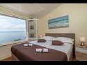 Apartments Daniela - terrace with amazing sea view A1(6) Okrug Gornji - Island Ciovo  - Apartment - A1(6): bedroom