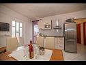 Apartments Miroslava - with pool: A1(4+1), A2(2+2), A3(2+1), A4(5), A5(6+1) Okrug Gornji - Island Ciovo  - Apartment - A4(5): dining room