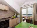 Apartments Tamara - great view: A1(2+1) Okrug Gornji - Island Ciovo  - Apartment - A1(2+1): kitchen and dining room