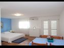 Apartments Filip - with parking : A1-2A(2+3), SA2-2B(2+1), A3-3A(2+3), SA4-3B(2+1) Okrug Gornji - Island Ciovo  - Studio apartment - SA2-2B(2+1): bedroom