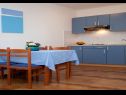 Apartments Filip - with parking : A1-2A(2+3), SA2-2B(2+1), A3-3A(2+3), SA4-3B(2+1) Okrug Gornji - Island Ciovo  - Studio apartment - SA2-2B(2+1): kitchen and dining room
