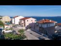Apartments Brane - 100m from the beach: A1 Ana (4+1), A2 Damira (4+1) Okrug Gornji - Island Ciovo  - Apartment - A1 Ana (4+1): sea view