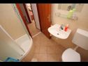 Apartments Brane - 100m from the beach: A1 Ana (4+1), A2 Damira (4+1) Okrug Gornji - Island Ciovo  - Apartment - A2 Damira (4+1): bathroom with toilet