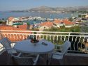 Apartments Biserka - 50 m from beach : A1(2+1), A2(2+1), A3(2+1), A4(6), A5(4), A6(4) Okrug Gornji - Island Ciovo  - Apartment - A5(4): terrace