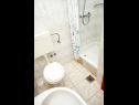 Apartments Marina - sea view : SA2(2+1) Okrug Gornji - Island Ciovo  - Studio apartment - SA2(2+1): bathroom with toilet