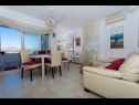 Apartments Duga - beachfront & seaview : A1(4+1), A2(4+1) Okrug Gornji - Island Ciovo  - Apartment - A2(4+1): living room