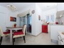 Apartments Duga - beachfront & seaview : A1(4+1), A2(4+1) Okrug Gornji - Island Ciovo  - Apartment - A2(4+1): kitchen and dining room